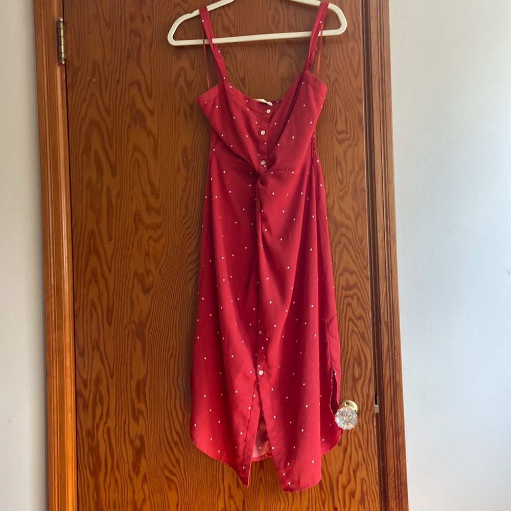 Red Polka Dot Dress